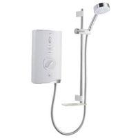 mira sport max airboost 108kw electric shower white