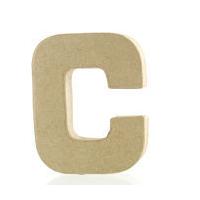 mini mache letter c 10 cm