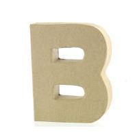 mini mache letter b 10 cm