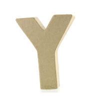 mini mache letter y 10 cm