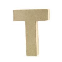 Mini Mache Letter T 10 cm
