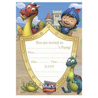 Mike the Knight Party Invitations