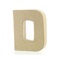 Mini Mache Letter D 10 cm