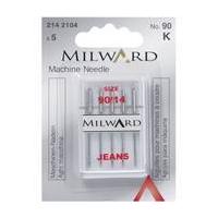 milward no 90 jeans machine needles 50 pack