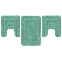 Microfibre Supersoft Bath Mat, 3-Piece Set