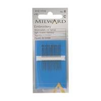 Milward Embroidery Needle No. 8 16 Pack