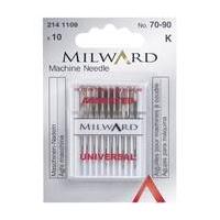 Milward 70 80 and 90 Gauge Machine Needles 10 Pack