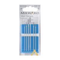 milward short darner needles 6 pack