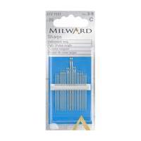 Milward No. 3 to 9 Sharps Sewing Needles 20 Pack