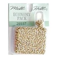 mill hill seed beads economy pack 20557 gold