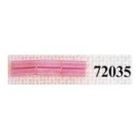 mill hill bugle beads 6mm 72035 peppermint