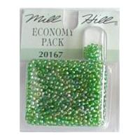 mill hill seed beads economy pack 20167 christmas green