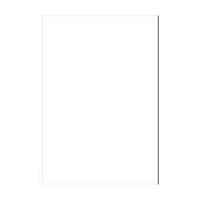 Midwest White Styrene Sheet 27.9 x 19.4 x 0.25 cm