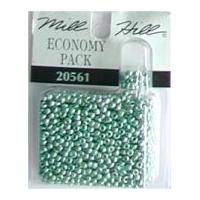 mill hill seed beads economy pack 20561 ice green