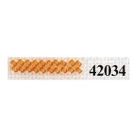 mill hill petite seed beads 42034 matte pumpkin