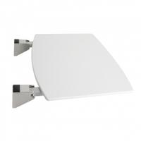 Miller Shower Seat, White, Shower Seat