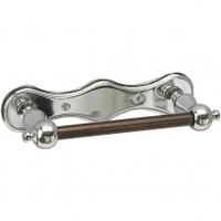 Miller Stockholm Double Post Toilet Roll Holder, Double Post Roll Holder, Chrome