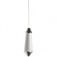 Miller Ceramic Light Pull, White Finish, Miller Lightpull Ceramic