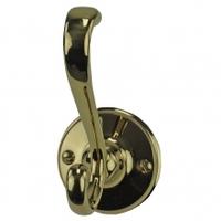 miller stockholm gold double robe hook