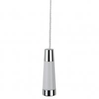 Miller Conical Chrome And White Light Pull