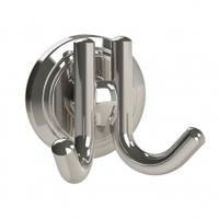 Miller Oslo Double Hook Polished Nickel