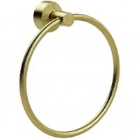 Miller Bond Brushed Brass Towel Ring