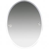 Miller Oslo Polished Nickel Oval Mirror