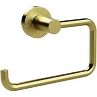 Miller Bond Brushed Brass Toilet Roll Holder