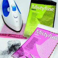 Misty Fuse Iron-On Interfacing. White. Each