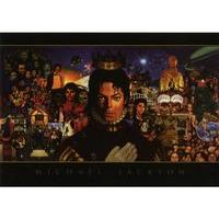 Michael Jackson - Montage - Postcard - 10cm x 15cm