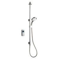 Mira Vision Pumped Ceiling Fed Chrome Thermostatic Digital Mixer Shower
