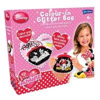 Minnie Mouse Disney Colour In Glitter Bag