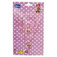 Minnie Mouse Plastic Jewelry Set - Random