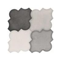 Mixed Cement Matt Mosaic Effect Tiles - 450x450x9mm