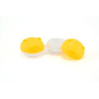 Mister Spex Yellow Contact Lenses Case Bear