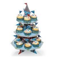 Miniamo \'sir Bakealot\' 3 Tier Card Cake Stand With Accessories