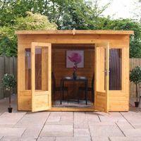 Millbrook Helios Curved Roof Summerhouse 8x8