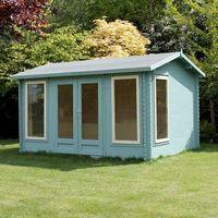 Millbrook Home Office Director Double-Glazed 34mm Log Cabin 4.5 x 3.5m