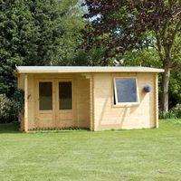 Millbrook Home Office Executive 28mm Log Cabin 4.0 x 3.0m