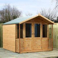 Millbrook Traditional Veranda Summerhouse 8x7