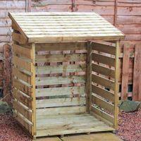 Millbrook Small Log Store 3x3