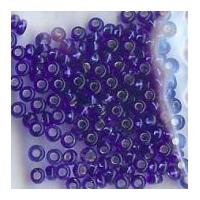 mini seed beads royal blue