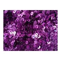 mini flat sequins rich purple