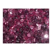 Mini Flat Sequins Burgundy