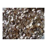 Mini Cupped Sequins Gold