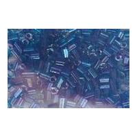 Mini Bugle Tube Beads Deep Turquoise