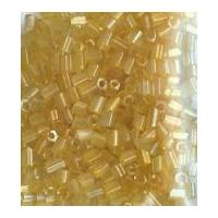 Mini Bugle Tube Beads Camel