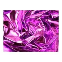 mirror foil dress fabric cerise pink