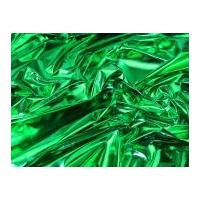 Mirror Foil Dress Fabric Green