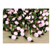 mini flower clusters pale pink